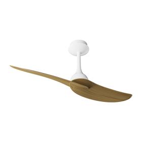 M9039  Ipanema 1m 32W Twin Blade Ceiling Fan, Remote Control, White/Wood